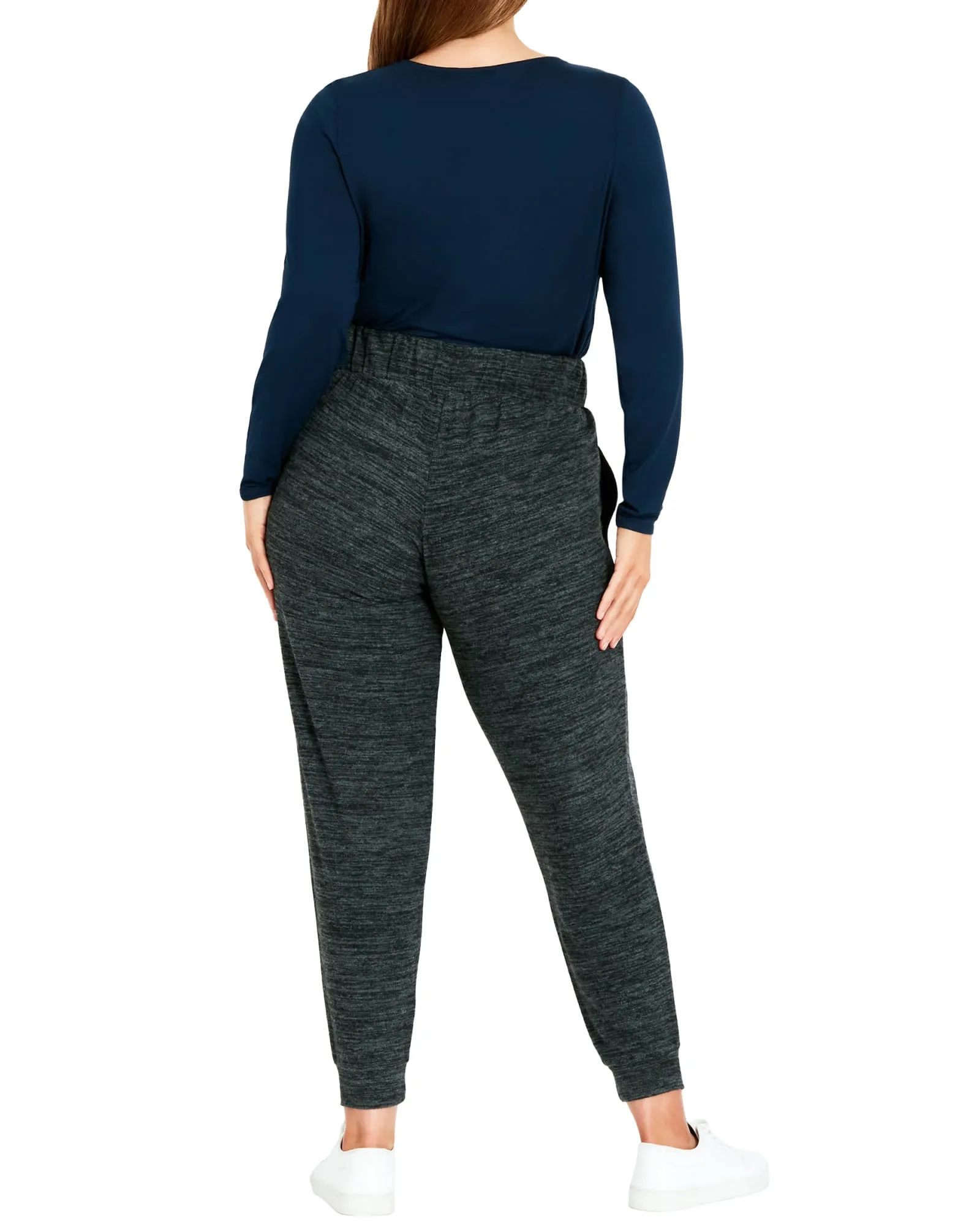 Becca Soft Touch Tapered Pant | Charcoal Grey