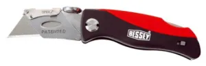 BESSEY FOLDING UTILITY KNIFE ABS HANDLE