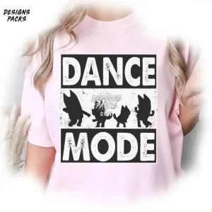 Bluey Birthday Funny Bluey Birthday Kids Bluey Dance Mode Bluey Dance Mode PNG Design