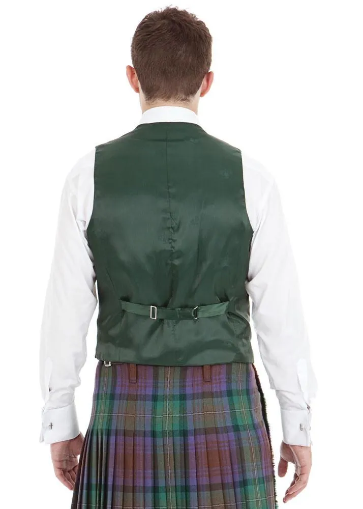 Custom Made 5 Button Tweed Waistcoat