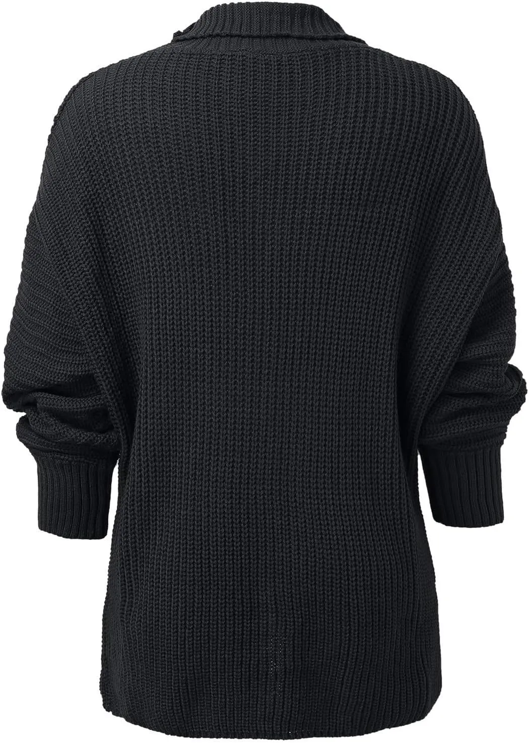 Fall Cardigans for Women 2024 Lightweight Open Knit Front Long Sleeve Cardigan Sweater Casual Solid Color Outwear