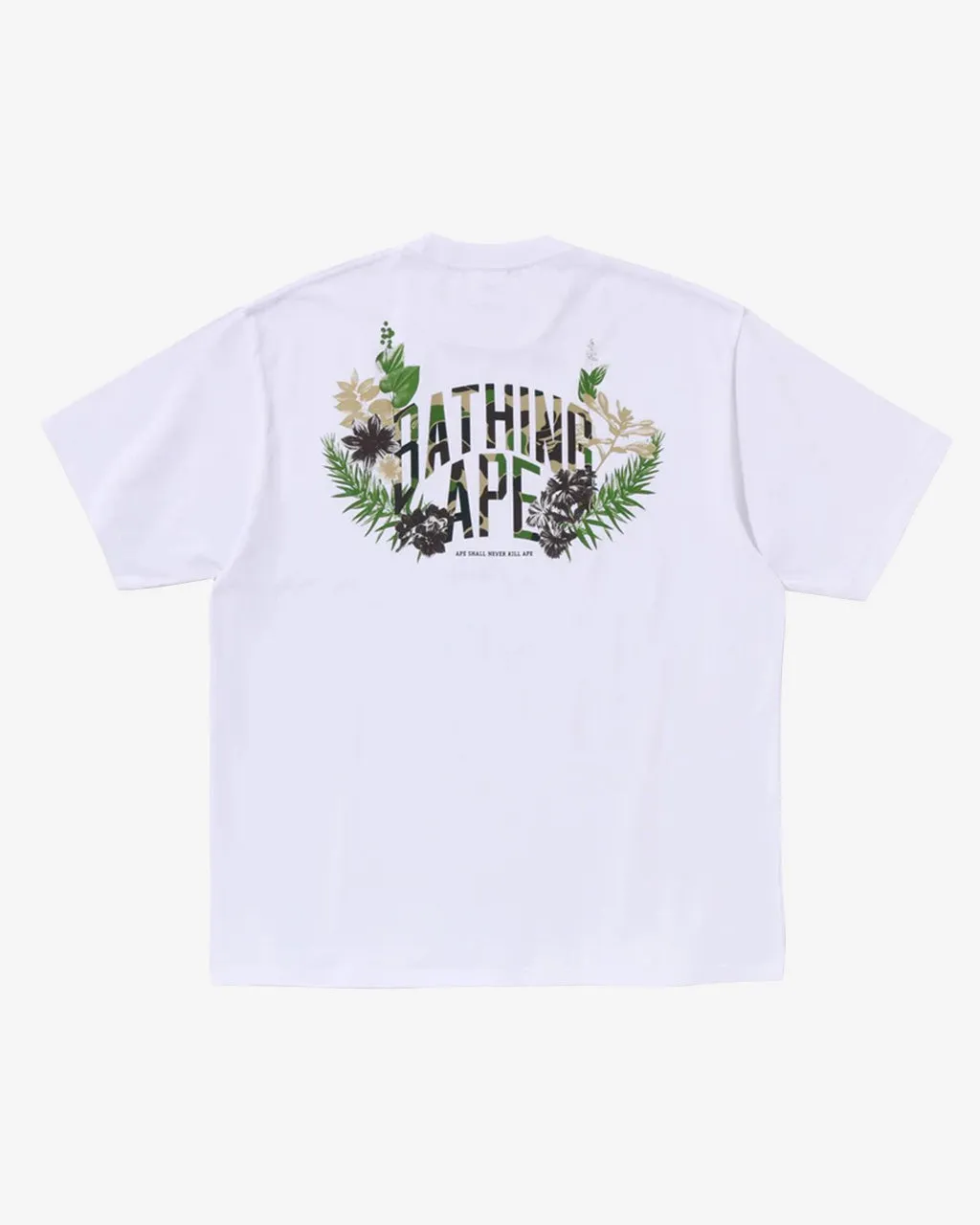 Flora Ape Head Relaxed Fit Tee White