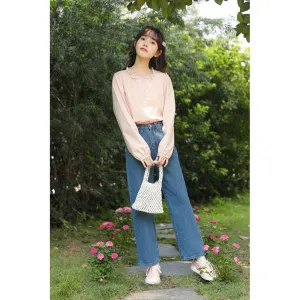 Lace Versatile Loose-Fit Blouse