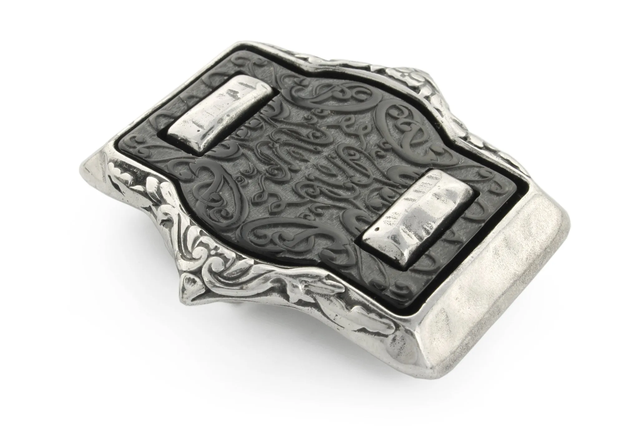 Laser Cut Horn Insert buckle 40mm