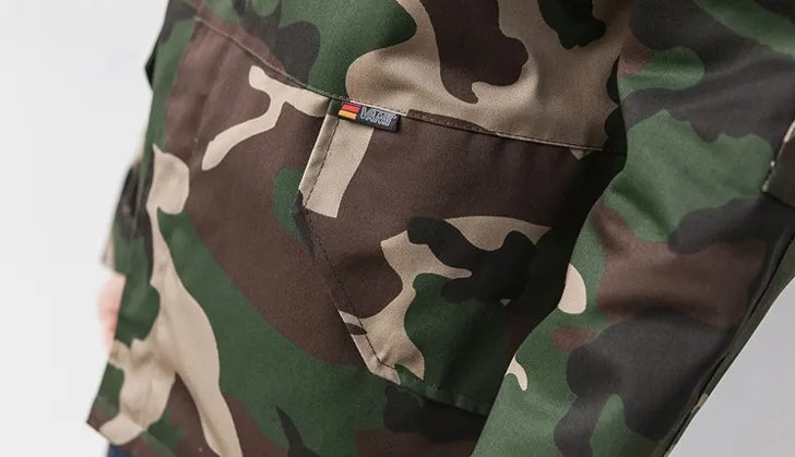 Men's Casual Fashion Loose Camouflage Coat