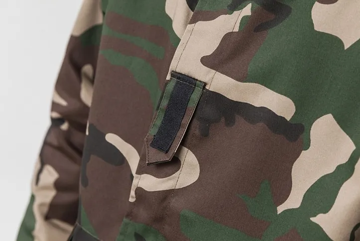 Men's Casual Fashion Loose Camouflage Coat