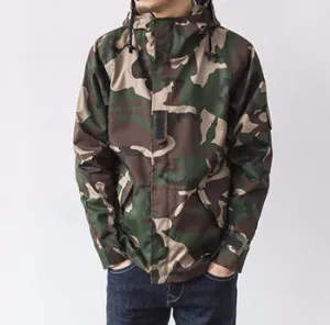 Men's Casual Fashion Loose Camouflage Coat