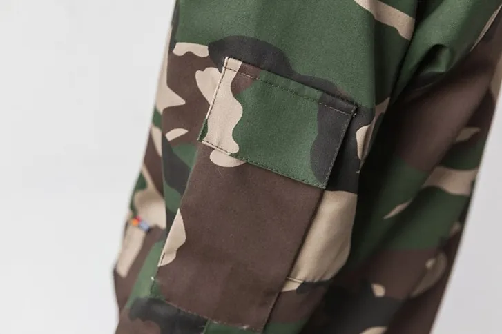 Men's Casual Fashion Loose Camouflage Coat