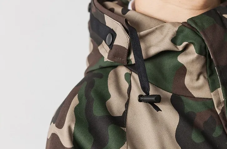 Men's Casual Fashion Loose Camouflage Coat