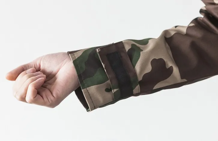 Men's Casual Fashion Loose Camouflage Coat