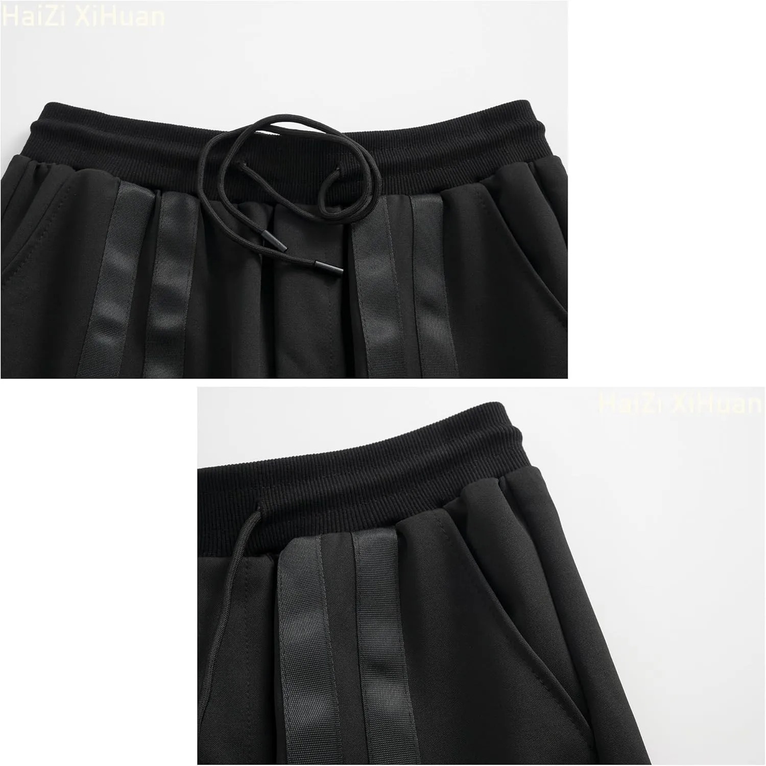 Men's Jogger Pants Punk Cargo Baggy Techwear Hip Hop Harem Streetwear Tactical Track Pants