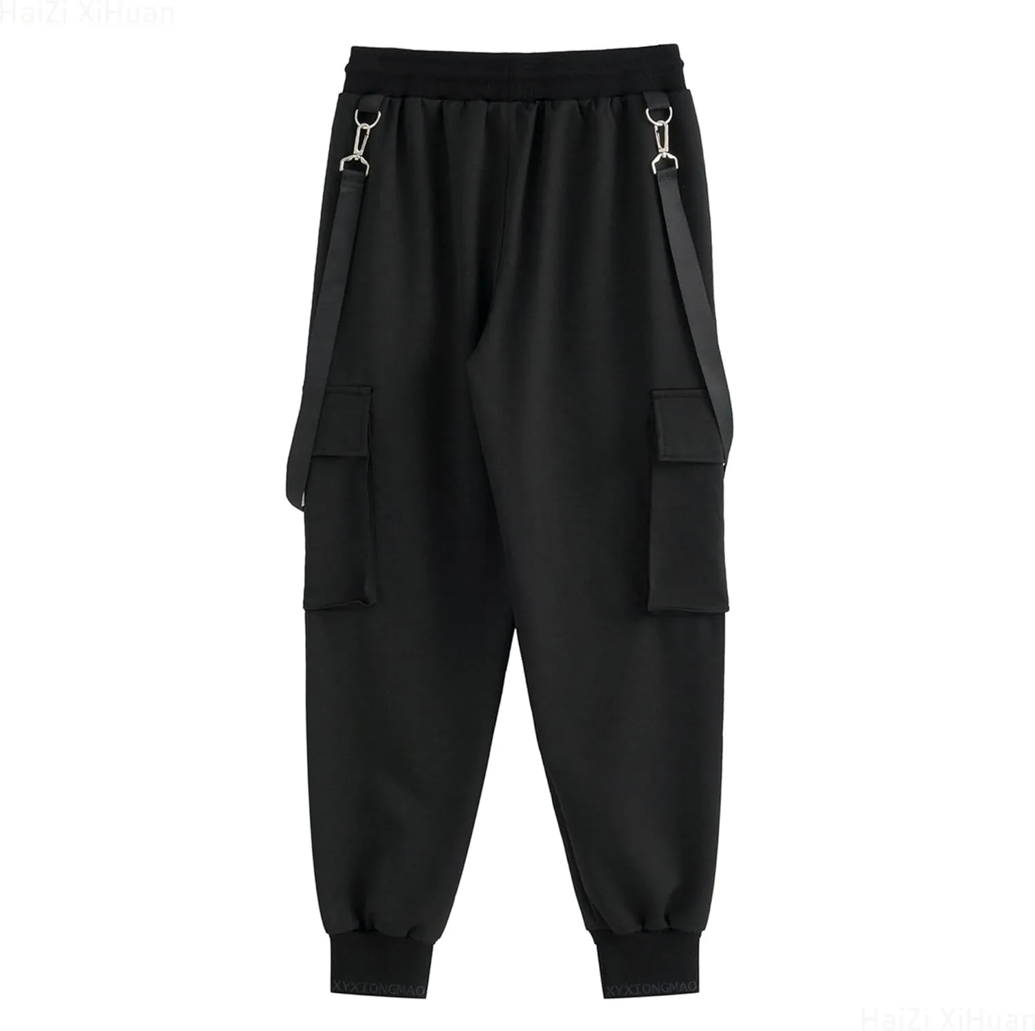 Men's Jogger Pants Punk Cargo Baggy Techwear Hip Hop Harem Streetwear Tactical Track Pants