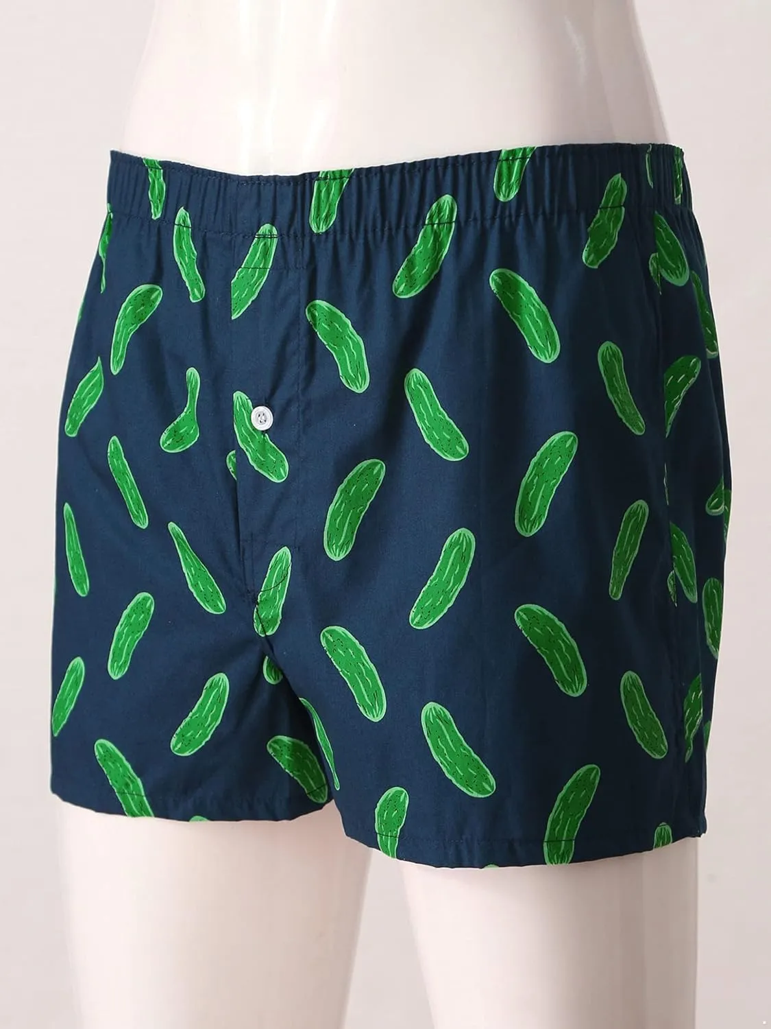 Mens Printing Cotton Boxer Shorts Underwear Casual Lounge Shorts