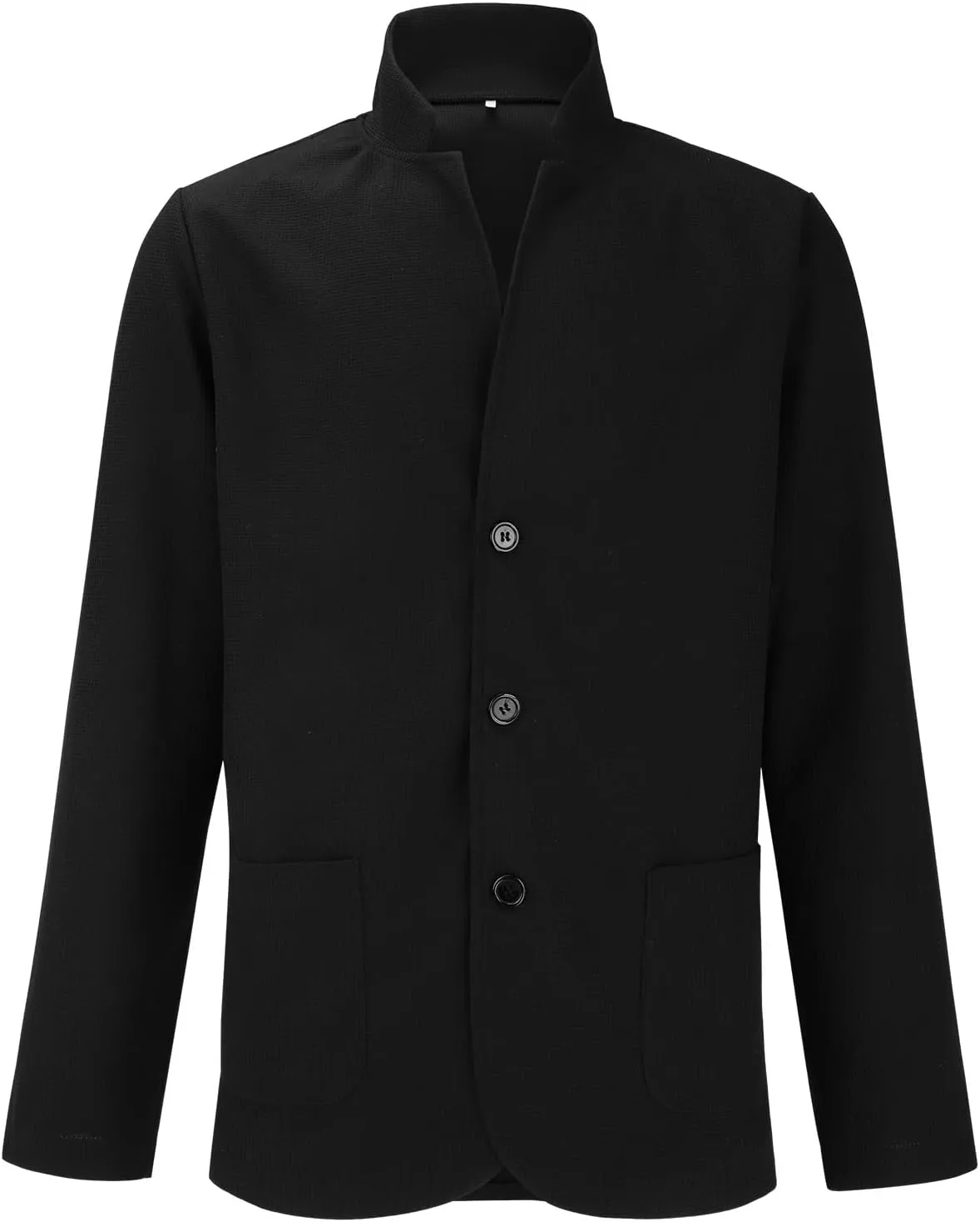 Mens Sweater Blazer Long Sleeve Fall Winter Fleece Jacket Casual Slim Fit Daily Button Down Knitted Cardigan Coat