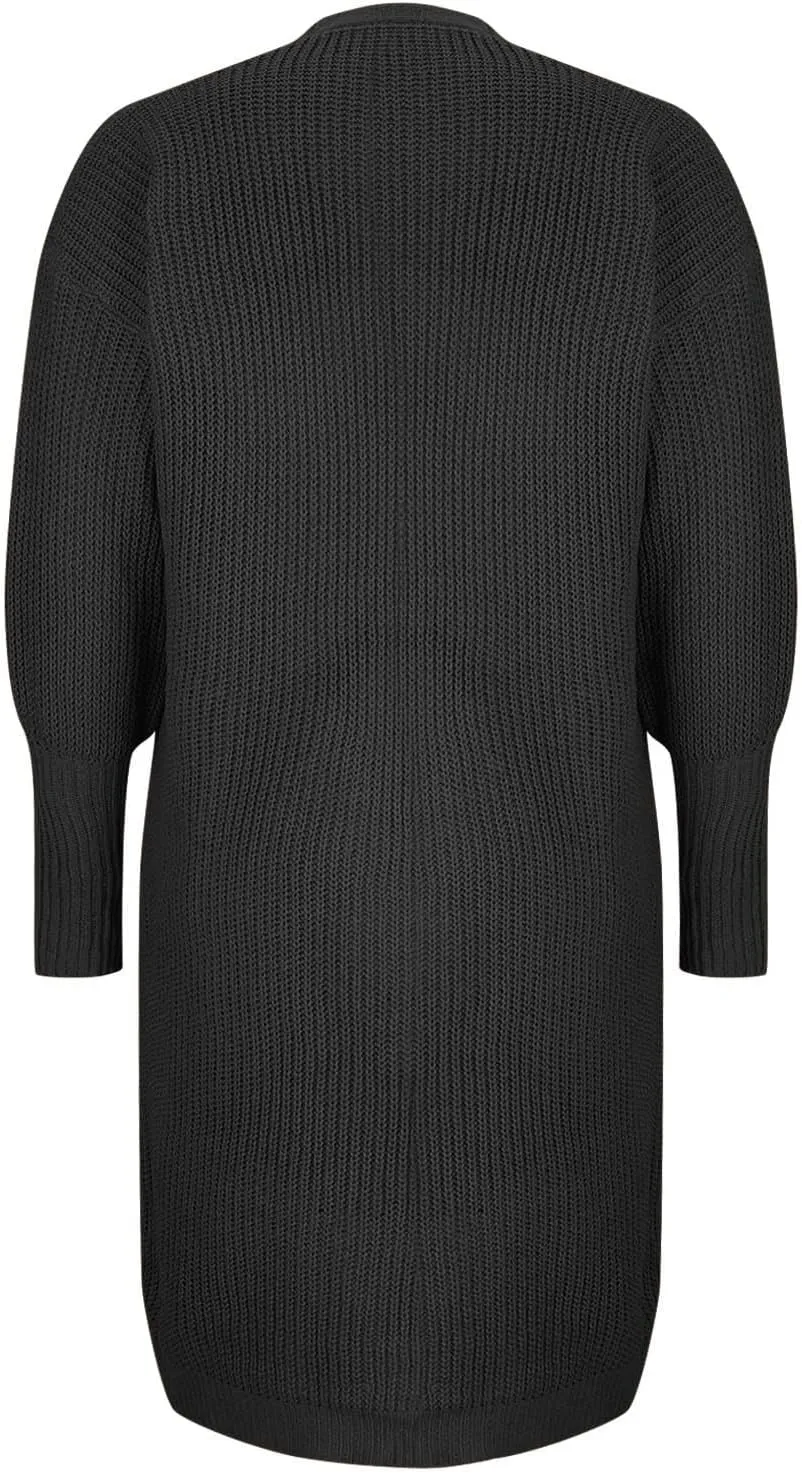 Oversized Cardigan Sweaters for Women Chunky Knit Long Coats with Pockets Casual Loose Breathable Outerwear Clothes