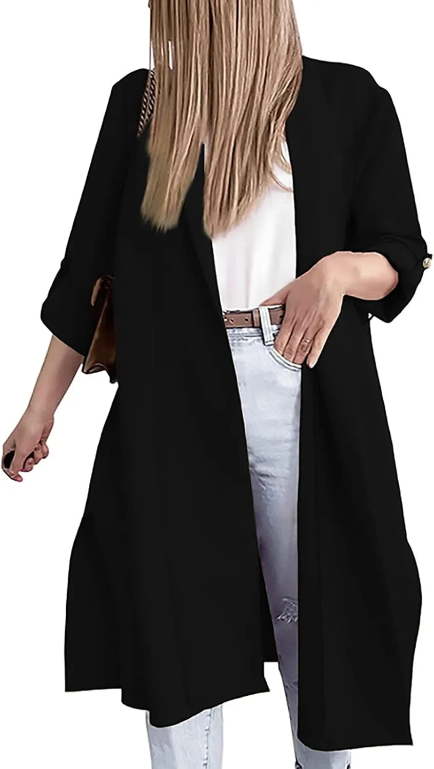 Printed V Neck Button Long Sleeve Dress Women's Pocket Long Dress Womens Chunky Knit Cardigan Sweaters