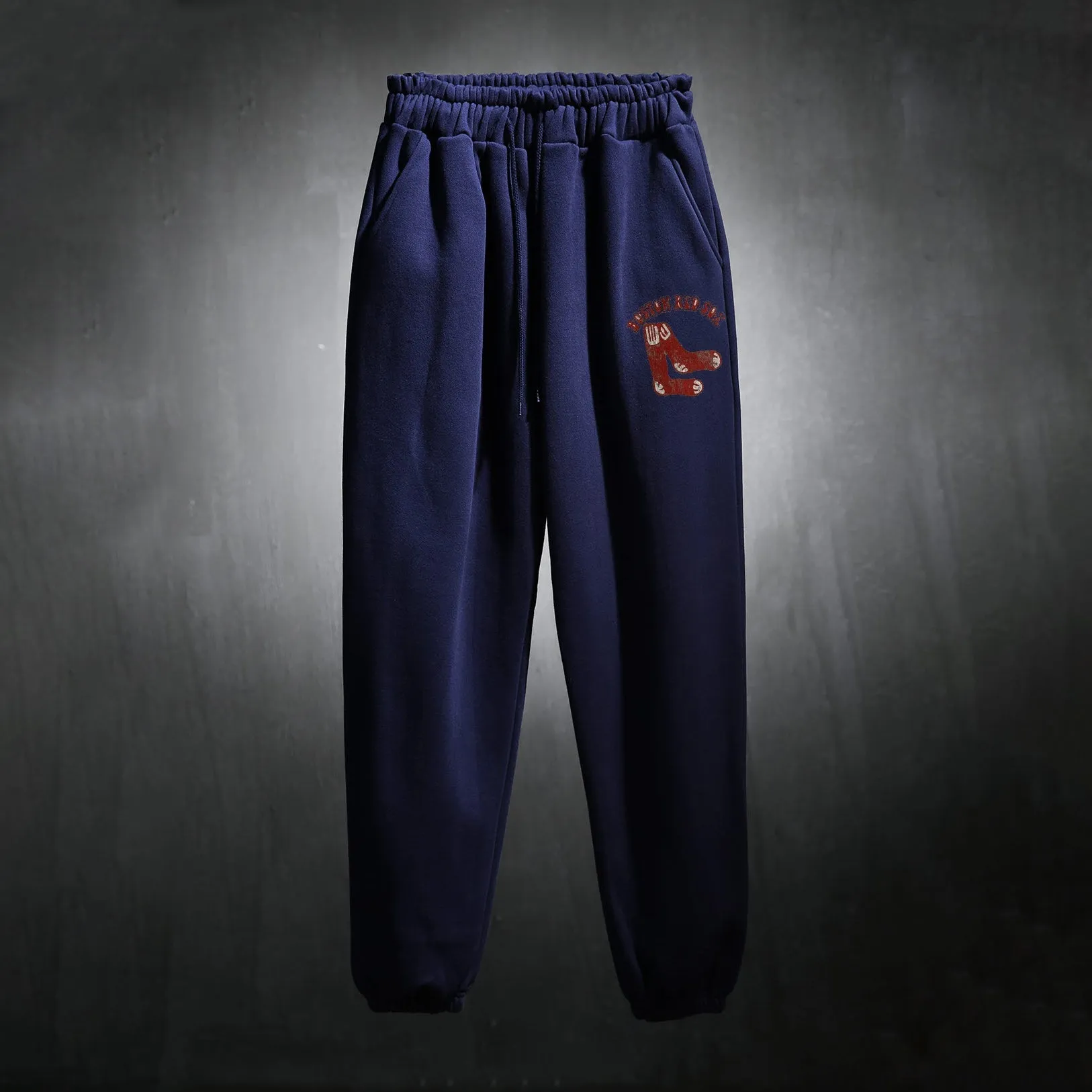 Street casual style fashion socks printed trousers