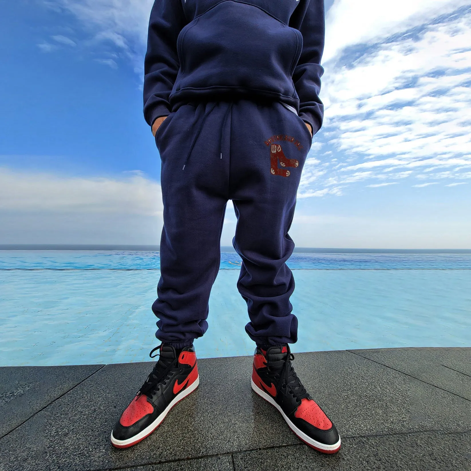 Street casual style fashion socks printed trousers