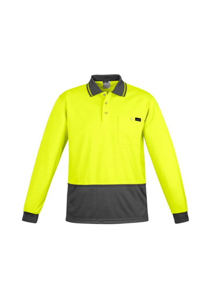 Syzmik ZH410 Men's Comfort Back L/S Polo