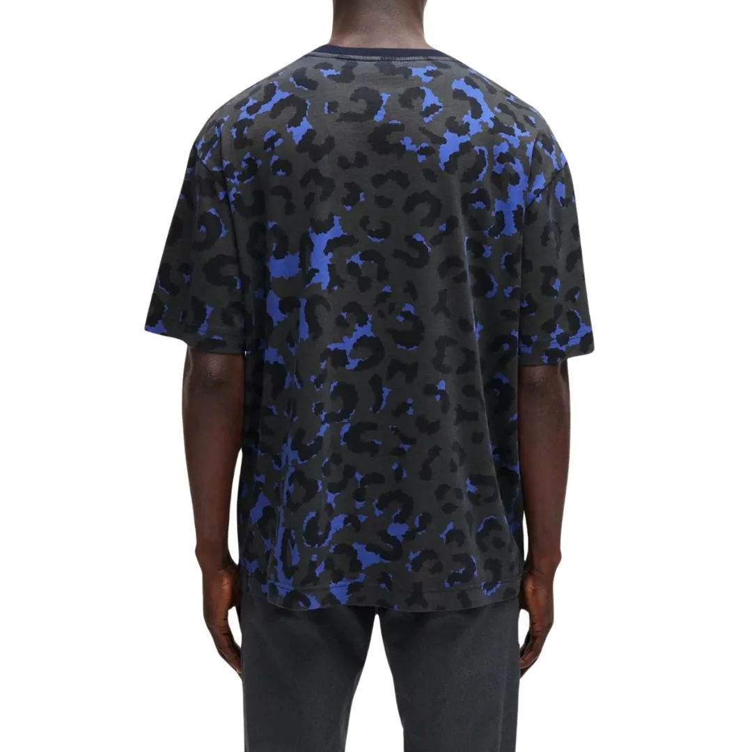 Te_Leopard Relaxed Fit Crew T-Shirt 50508562