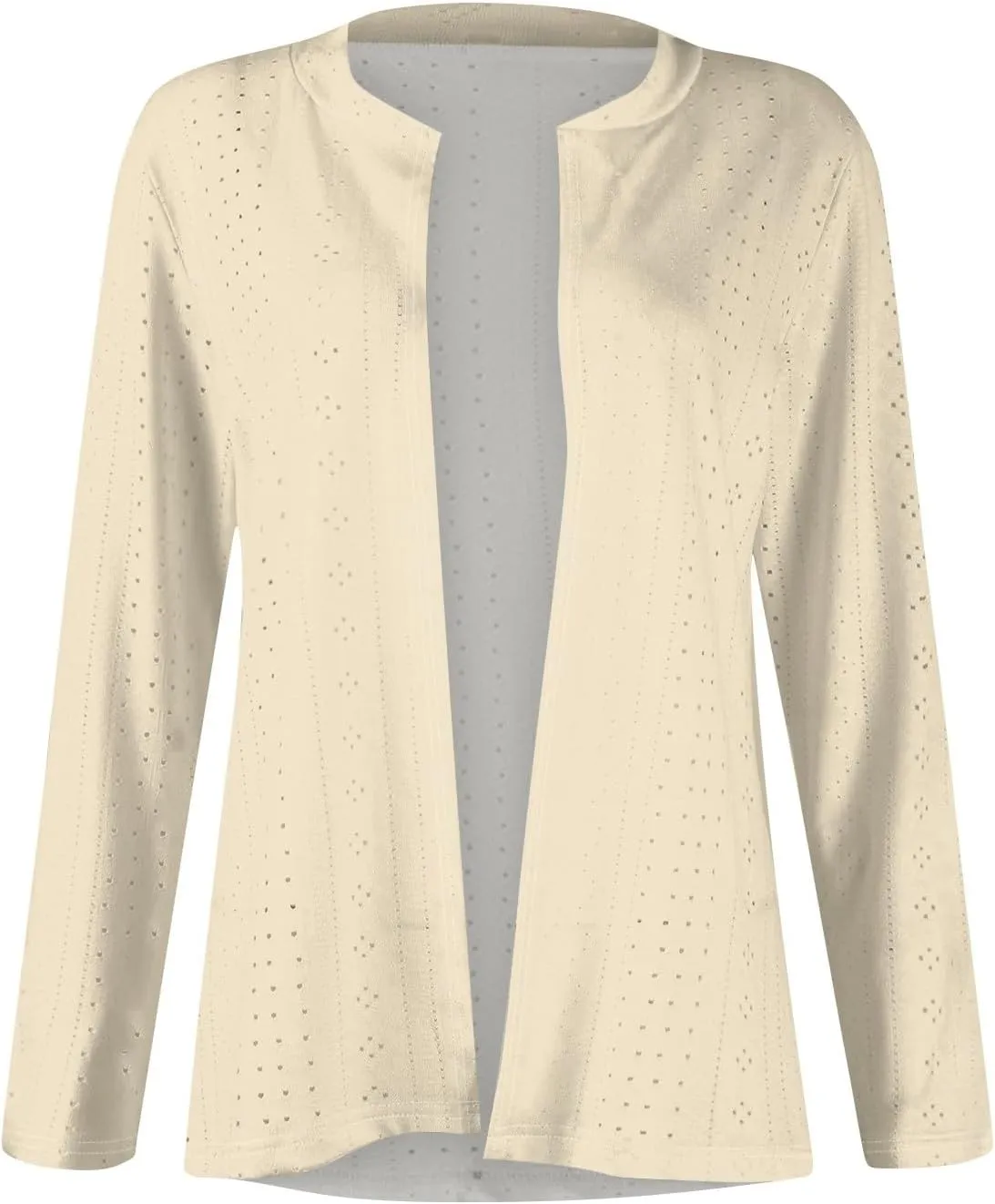 Womens Lightweight Open Front Cardigan Vintage Printed Long Sleeve Blouse Tops Coat Casual Duster Cardigan Jackets